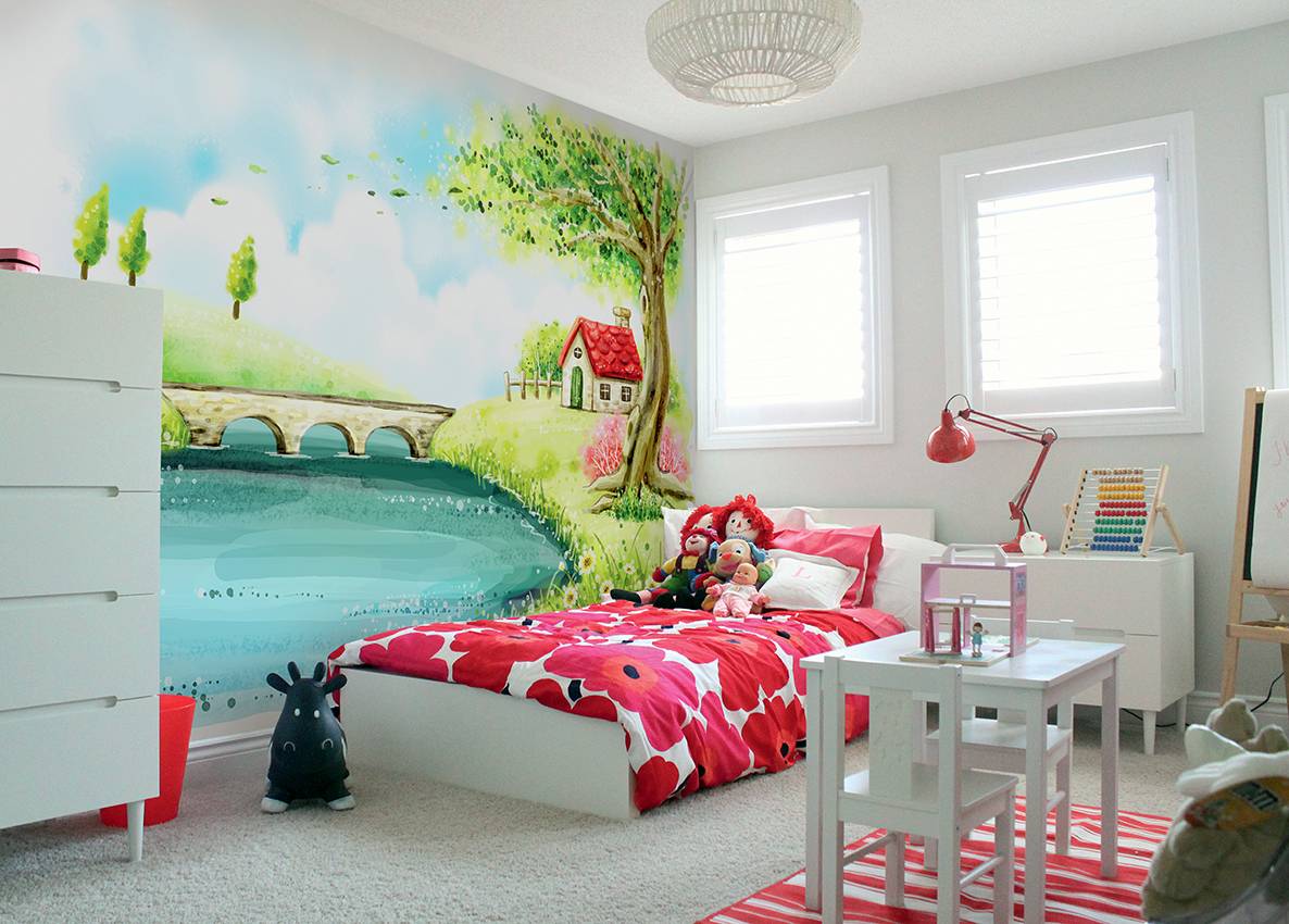 Детские обои 3d (49 фото): обои на стену в комнату для мальчиков