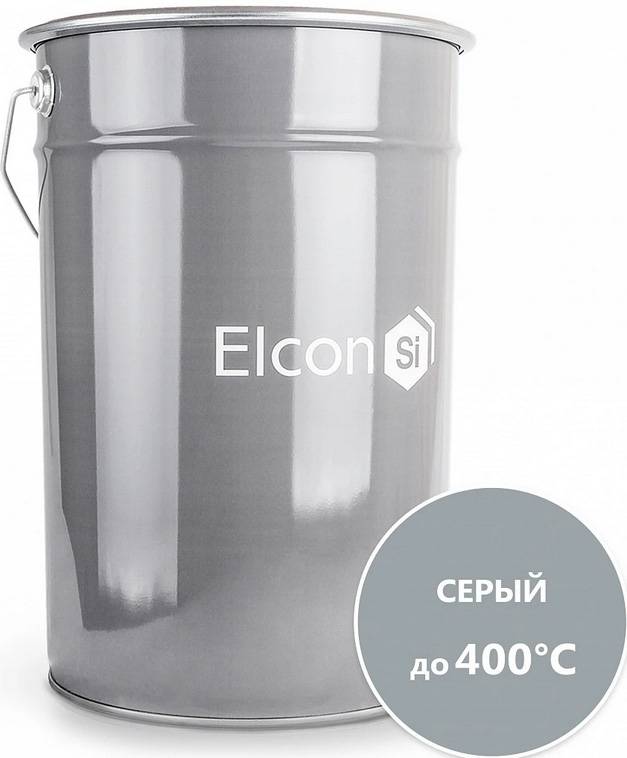Термостойкая эмаль Elcon: плюсы и минусы