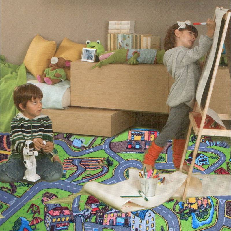 Ковровое покрытие для детской комнаты — фото, идеи, как выбрать