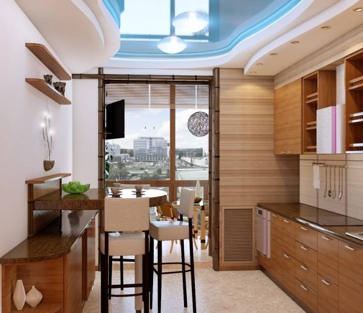 Кухня, совмещенная с балконом: 6 советов по дизайну - строительный блог вити петрова