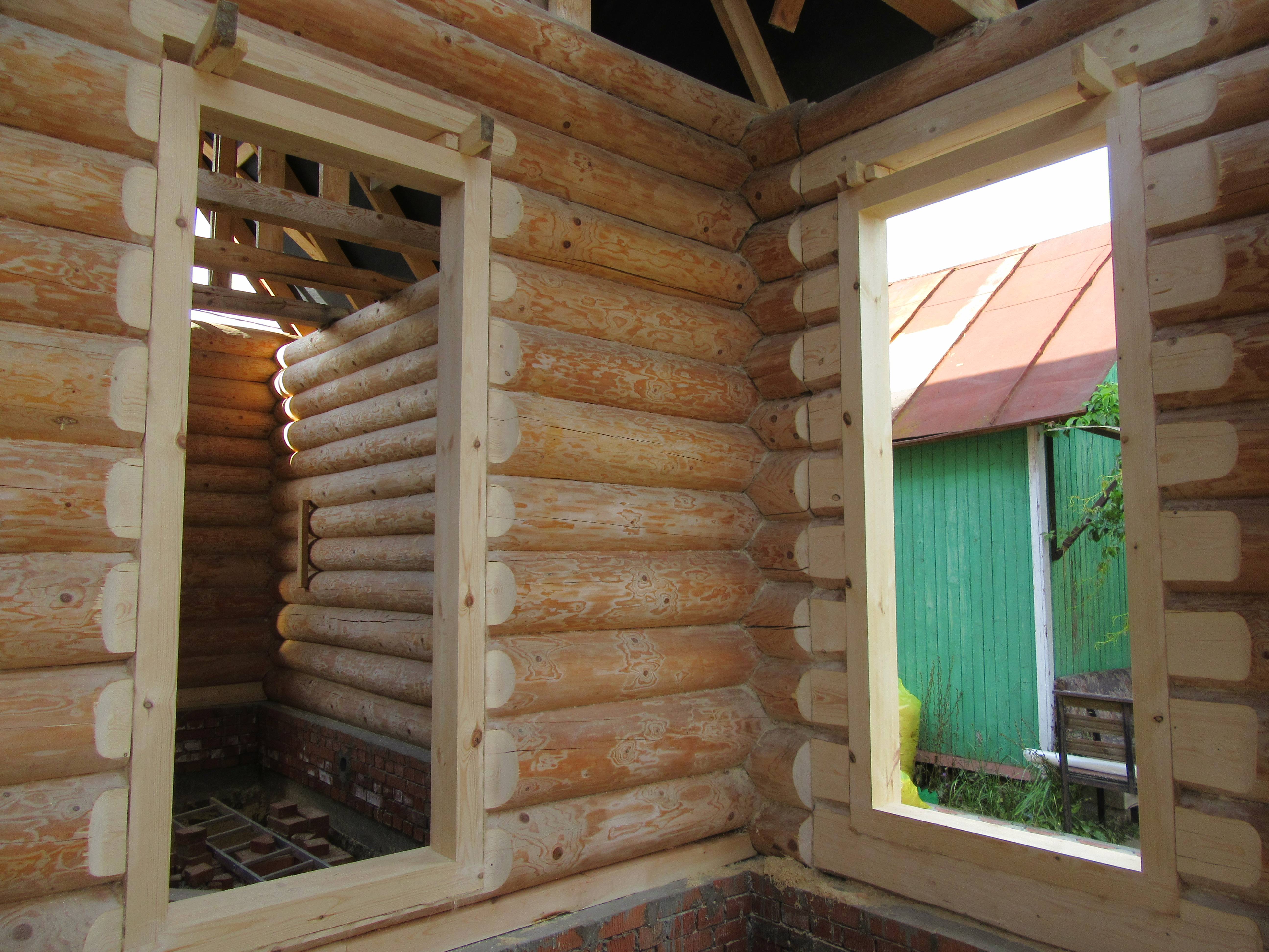 Окосячка окон в деревянном доме, выполненная своими руками по разным технологиям