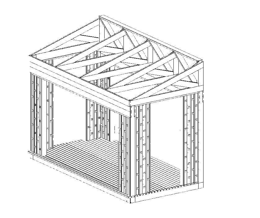 Как построить сарай для дачи своими руками: пошаговая инструкция