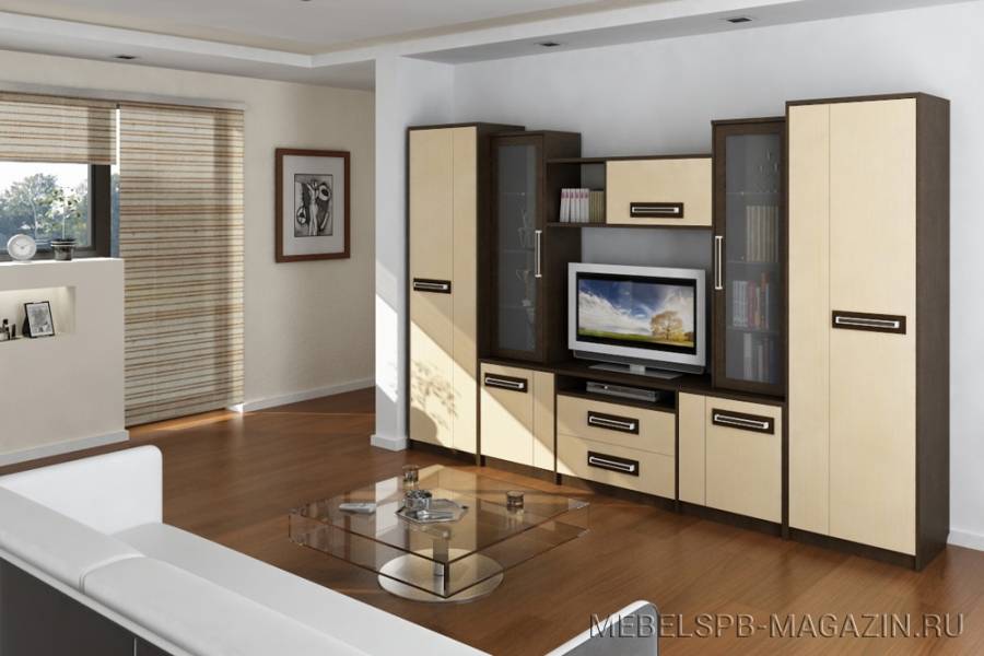 Модульная мебель - это набор стандартных шкафчиков с разнообразными фасадами, смотрим фото, разработанные лучшими дизайнерами