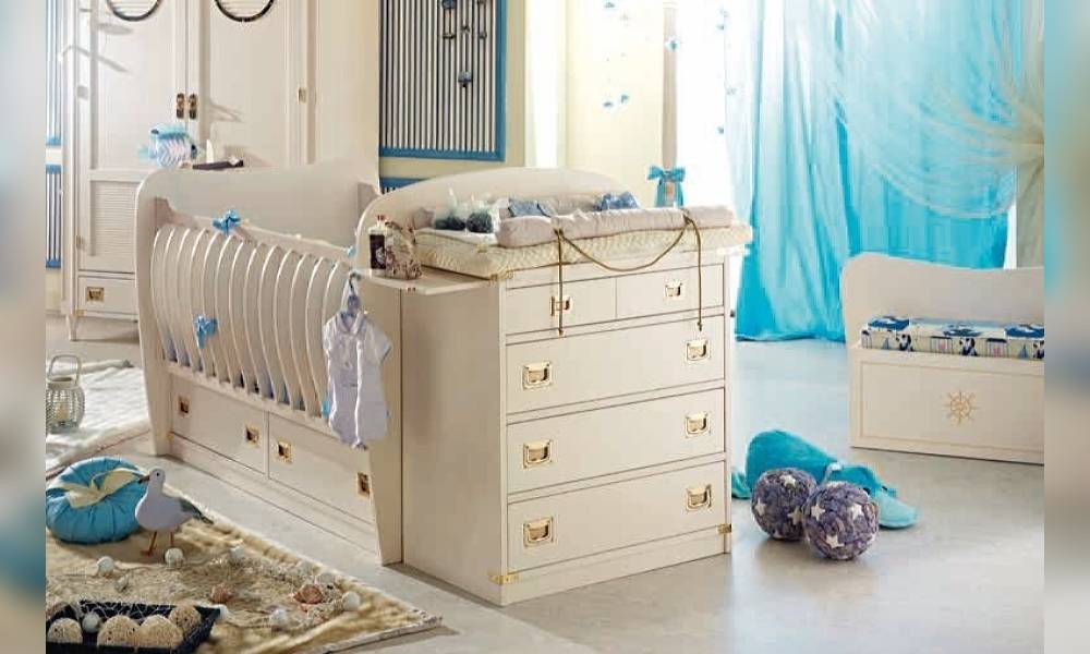 Спальня с детской кроваткой: 42 идеи стильного интерьера