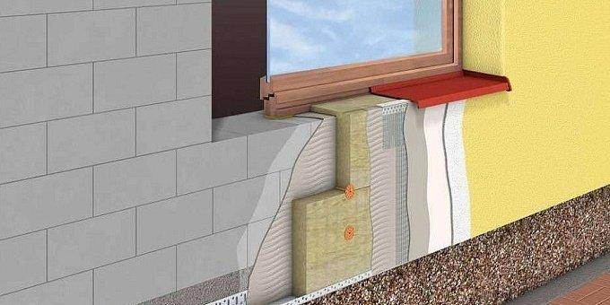 Утепление фасадов: разновидности материалов и способы монтажа