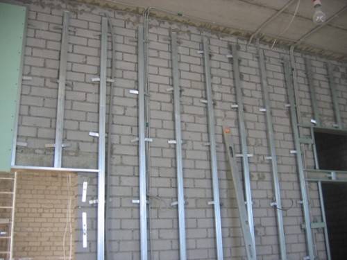 Каркас для гипсокартона на потолок - конструкция и монтаж
