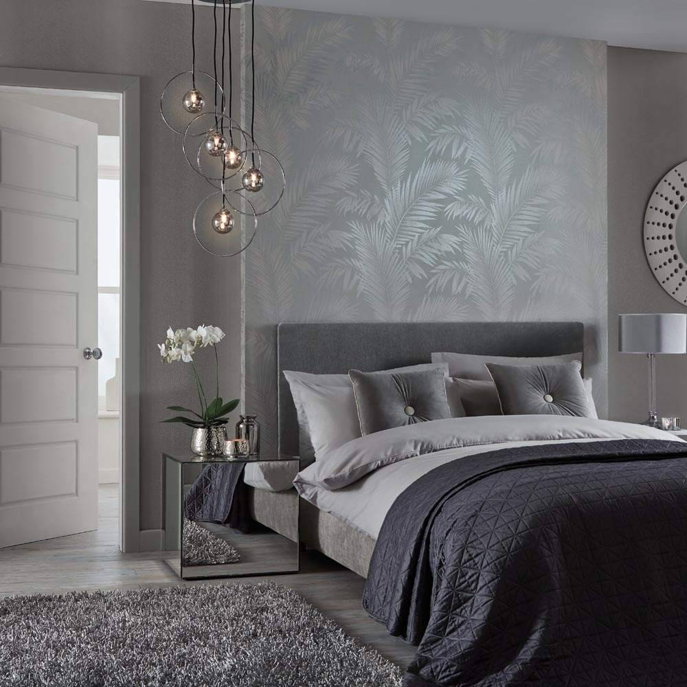 Спальня в серых тонах, варианты дизайна интерьера, возможные сочетания цветов + фото