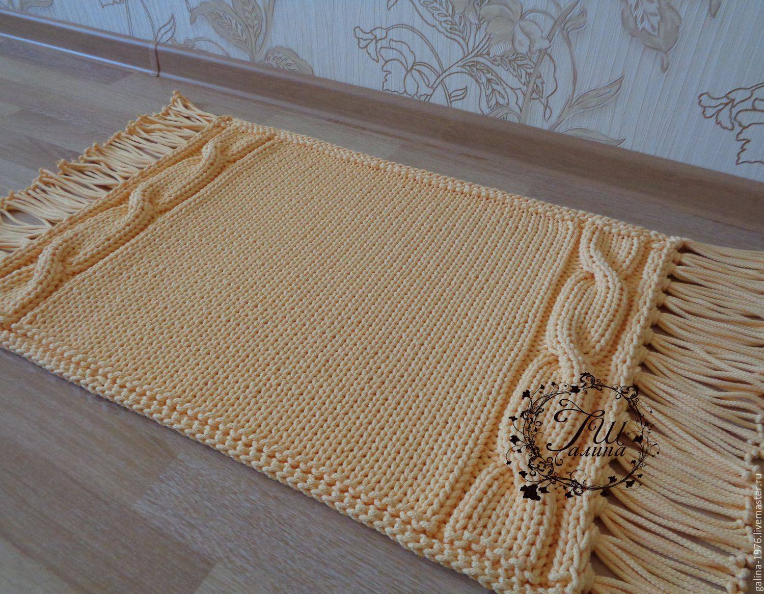 Коврик своими руками (66 фото) - пошаговые мастер-классы по созданию ковриков из старых вещей