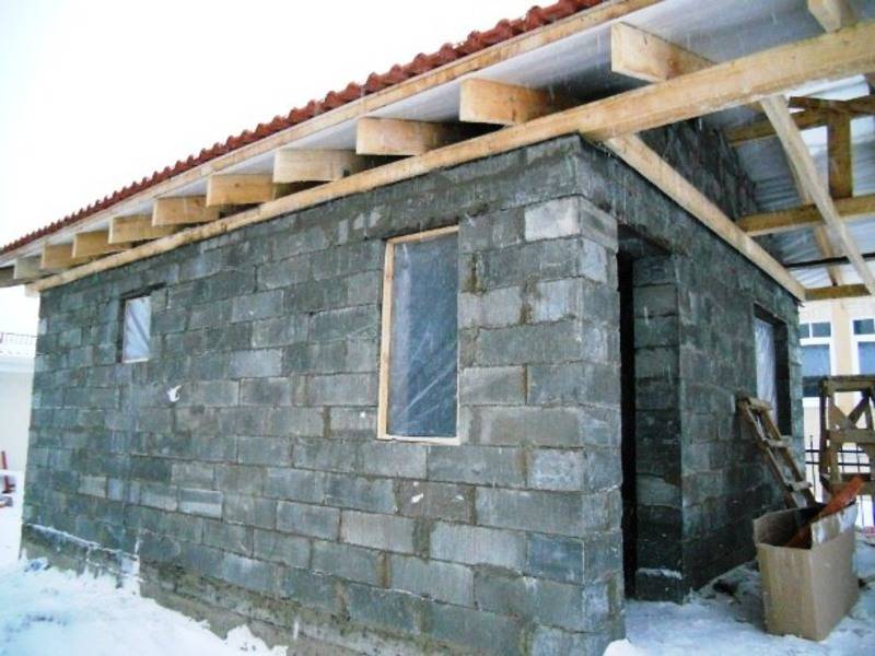 Баня из керамзитобетонных блоков: руководство по строительству