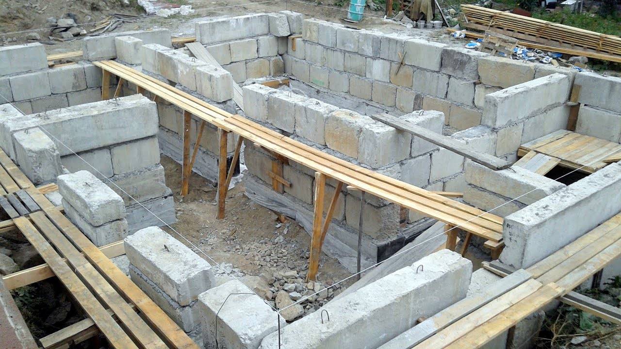 Основные характеристики фундаментных бетонных блоков