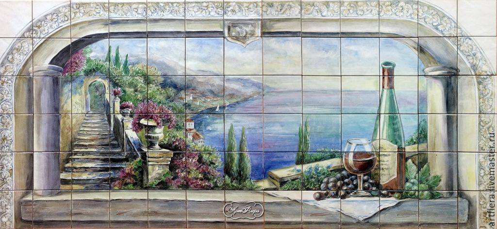 Плитка для кухни на фартук - 100 фото современного дизайна