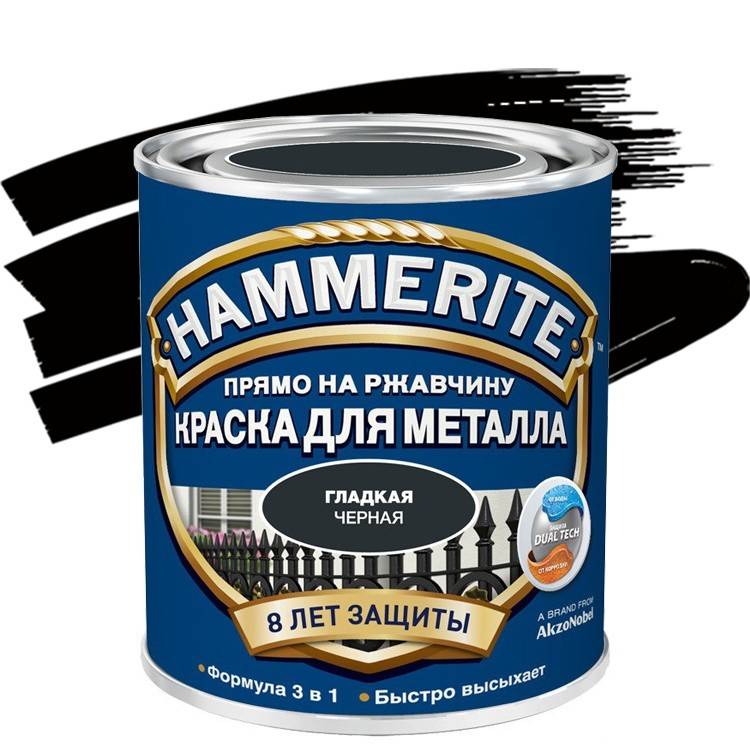 Краска Hammerite по металлу: свойства и применение