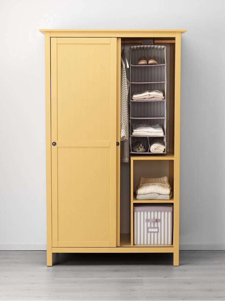 Шкафы для одежды ikea: платяной тканевый шкаф для хранения вещей, мягкий чехол для белья в спальную комнату, модульные двустворчатые распашные модели