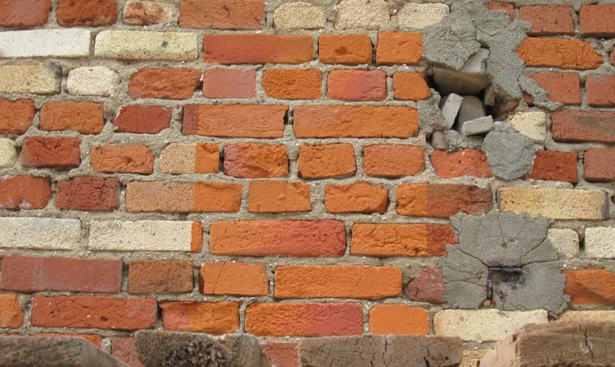 Восстановление кирпичной кладки наружных стен