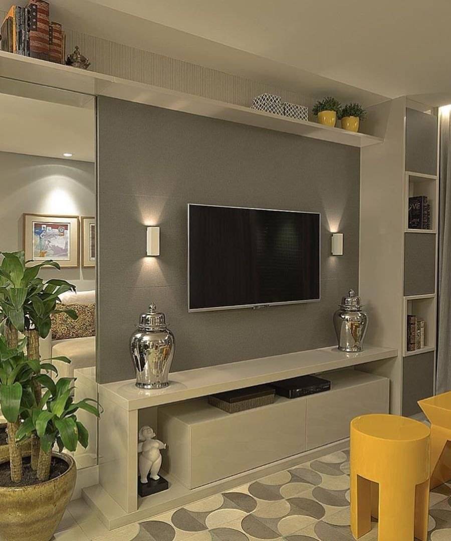 Подбираем полку для телевизора в ваш дом: советы, нюансы, дизайнерские идеи