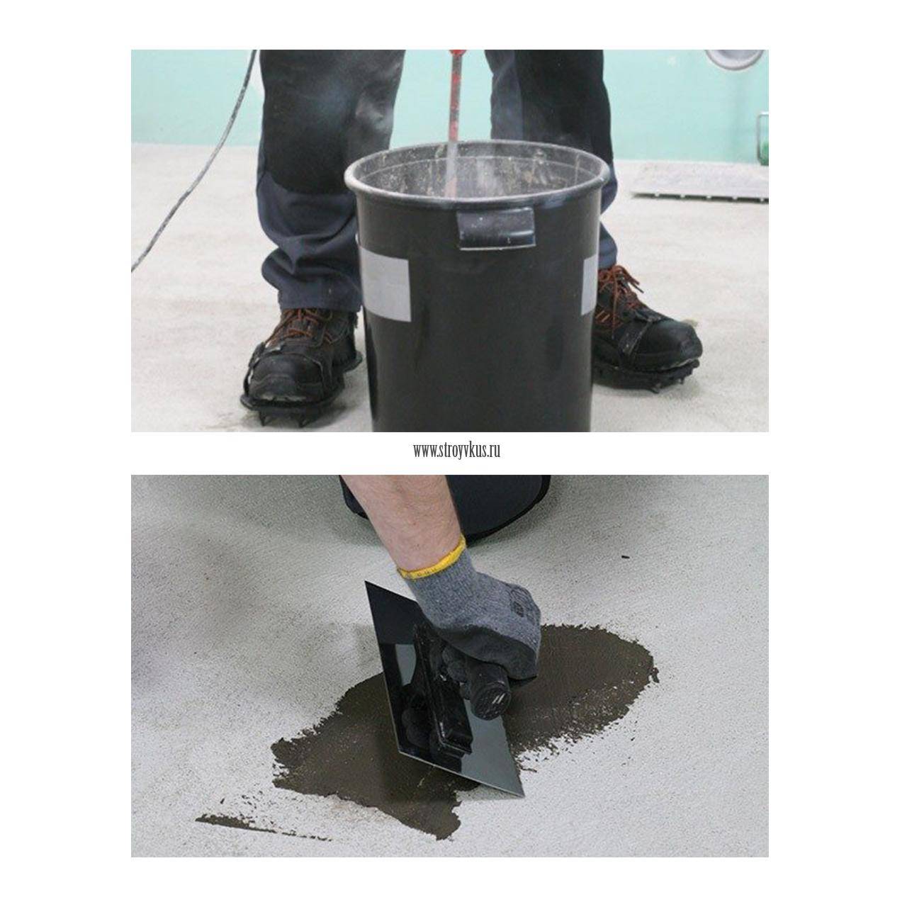 Ремонтная смесь для бетона: правильный ремонт поверхности