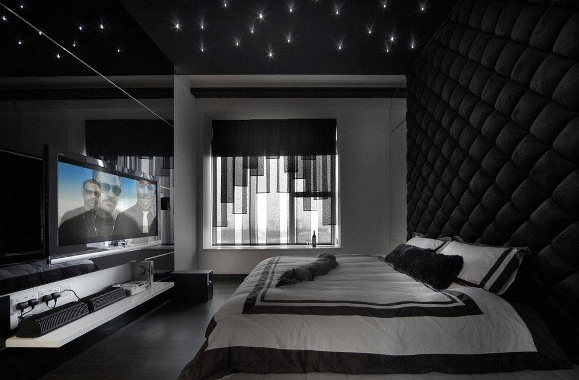 Спальня в стиле хай тек: дизайн - 25 фото