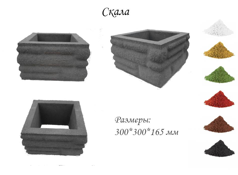 Бетонный забор, наборный, сборный, декоративный