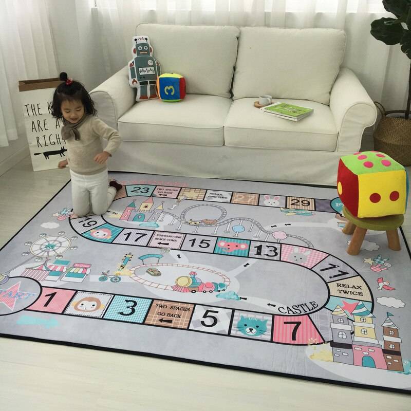 Детские ковры в комнату для девочек - oteplicax