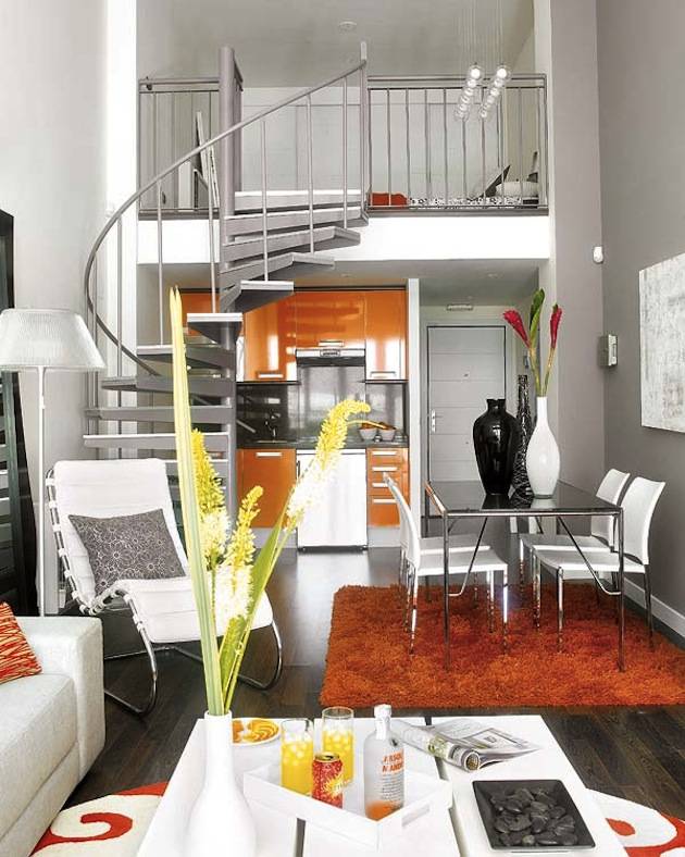 Современный дизайн маленькой квартиры 2021-2022 - фото: интерьер маленькой квартиры - идеи