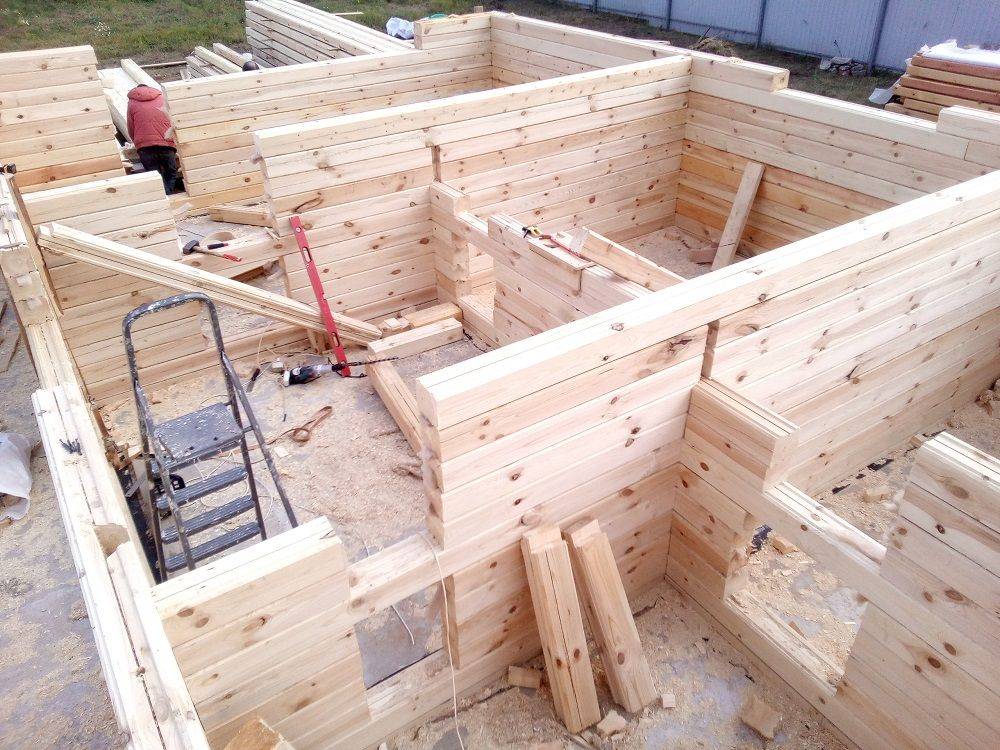 Дом из бруса своими руками - как построить брусовой дом (+фото)