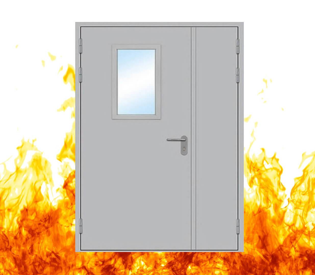 Противопожарные двери: алюминиевые, межкомнатные дымогазонепроницаемые и другие типы