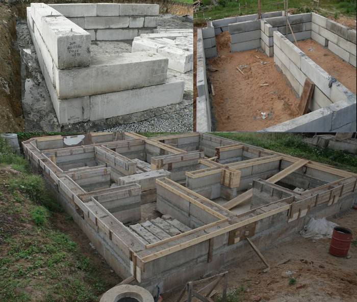 Гараж из керамзитобетонных блоков: как сделать фундамент? проект гаража с односкатной крышей, его глубина и толщина стен, кладка гаражей из керамзитобетона