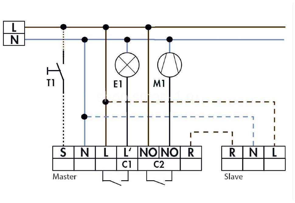 Как подключить датчик движения к светодиодному прожектору - возможные схемы коммутации