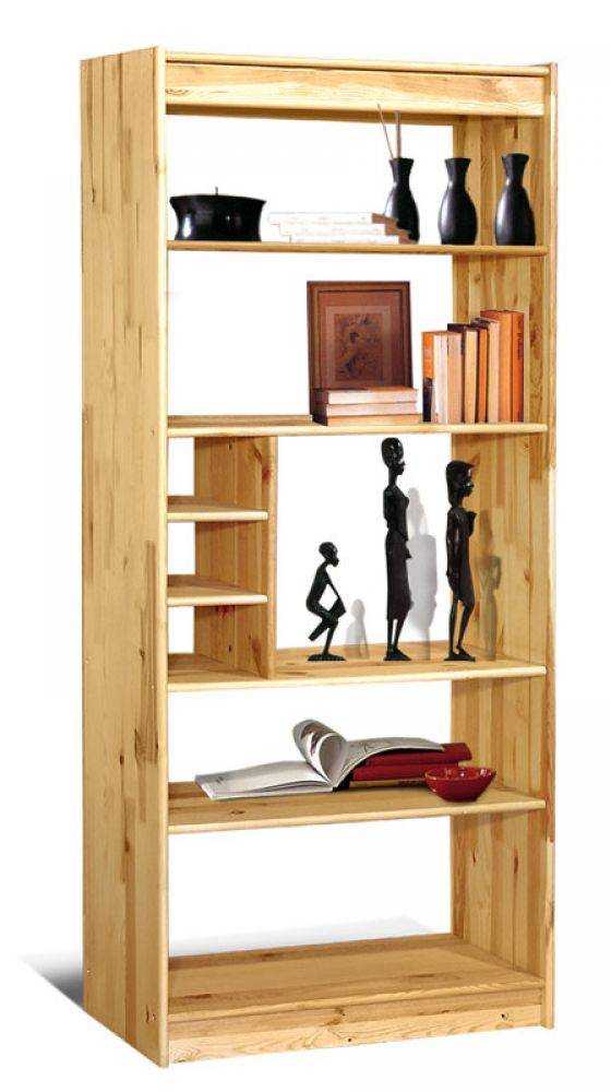Стеллаж деревянный: современные конструкции хранилища для книг (115 фото)