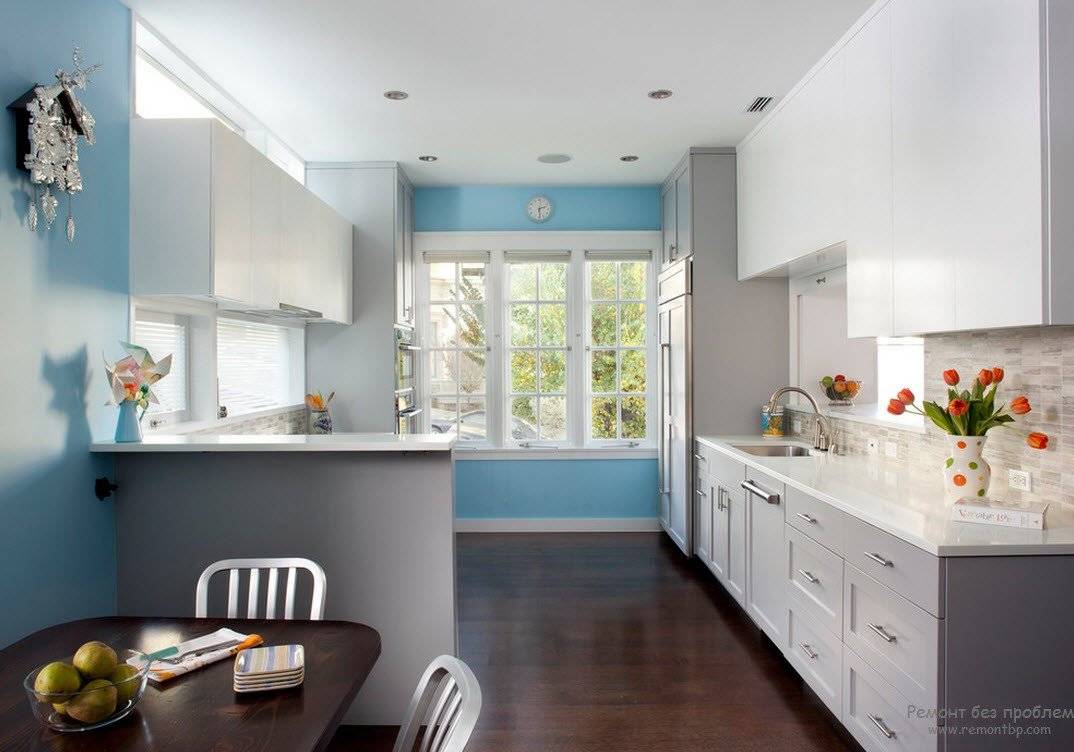Цвет стен на кухне: какой лучше всего и как правильно подобрать оттенки | дизайн и фото