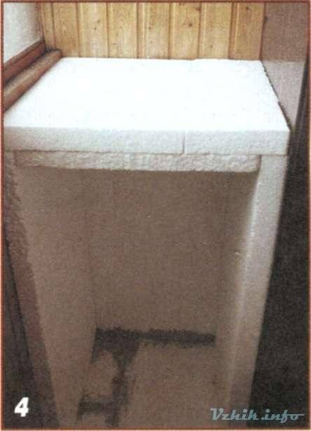 Балконный погребок: как сделать своими руками термоконтейнер или термошкаф