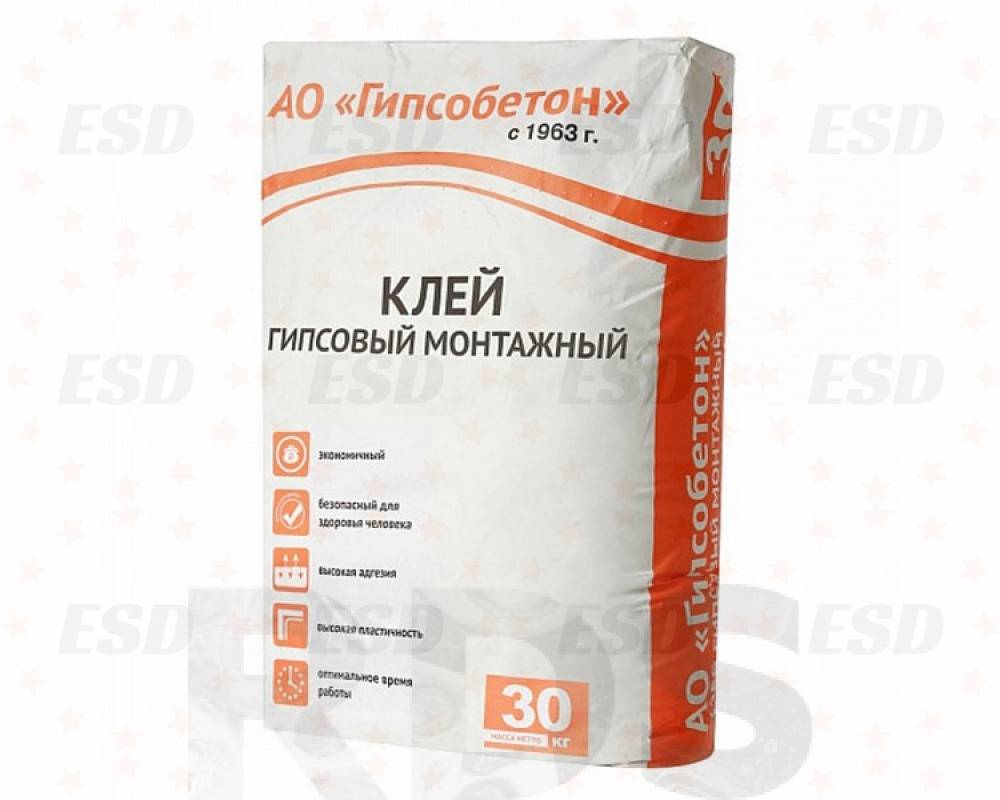 Клей для гипсовой плитки: на что лучше приклеить?