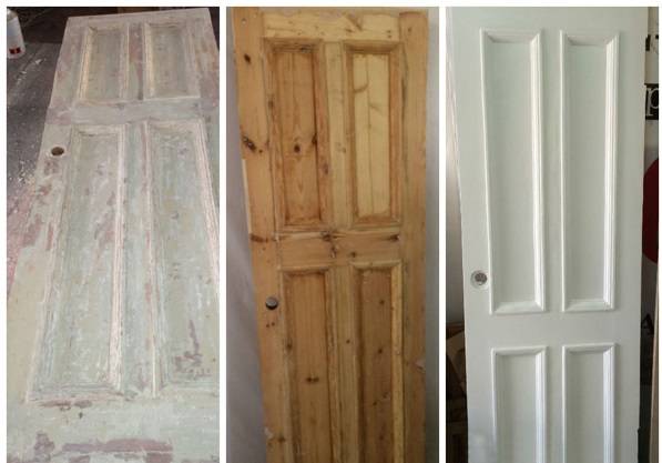 Реставрация старых деревянных дверей