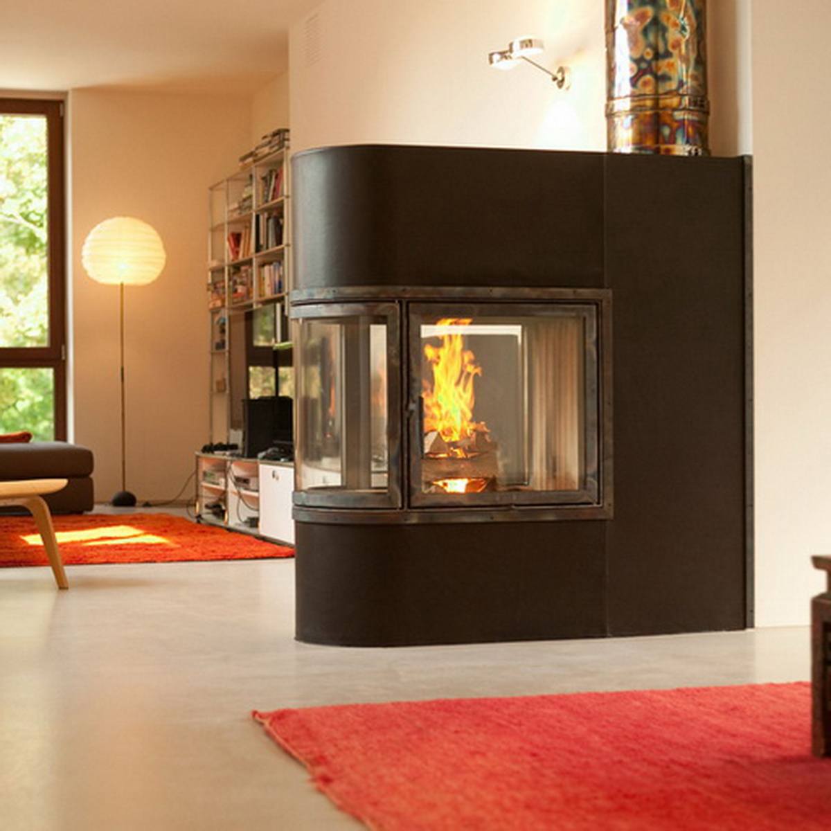 Стеклянные дверцы для печей и каминов — вентиляция, кондиционирование и отопление