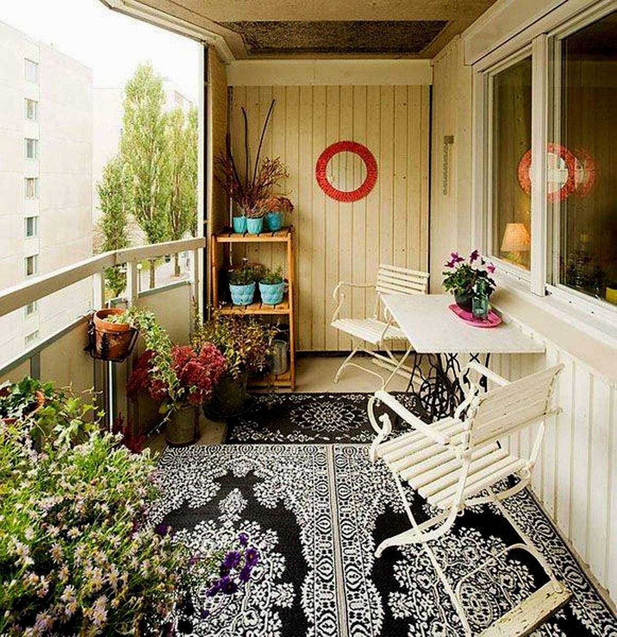 Дизайн балкона 2022 - идеи оформления лоджии в квартире, 75 фото