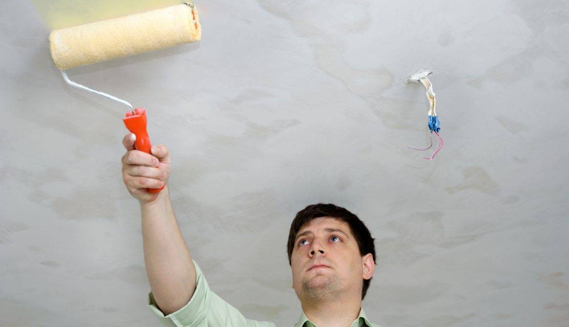Какой выбрать валик для покраски потолка водоэмульсионкой?