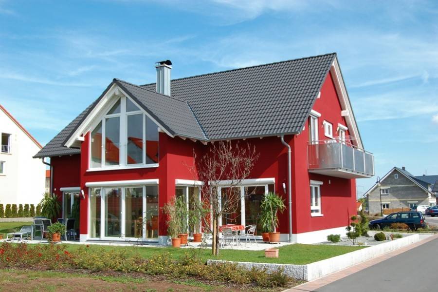 Цвет фасада дома ~ подобрать по 69+ фото модных сочетаний с крышей: комбинация, палитра, онлайн