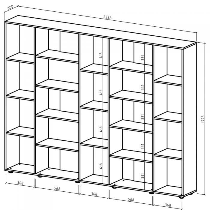 Шкаф стеллаж, особенности конструкций, назначение и нюансы выбора