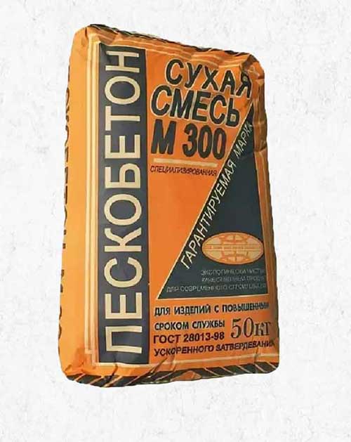 Виды строительных смесей