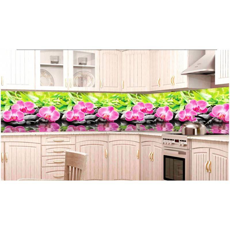 Кухонные панели фартуки из мдф с фотопечатью: фартук с рисунком на кухню