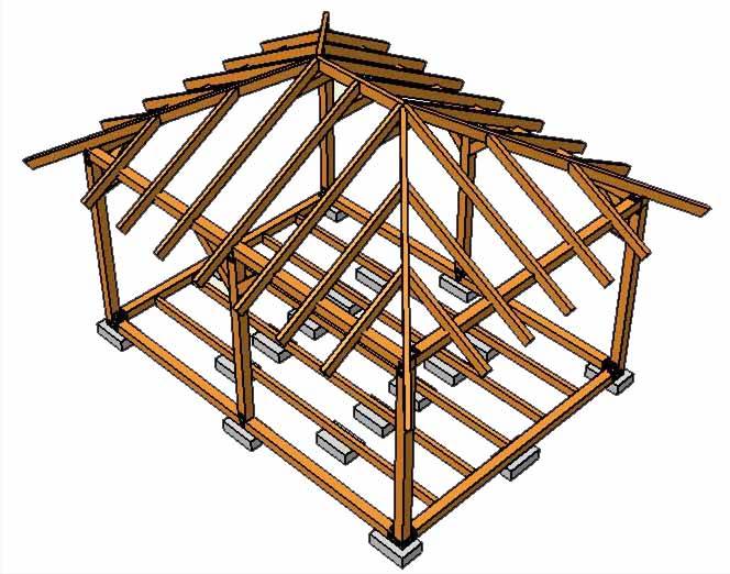 Как сделать крышу четырехскатную - самая подробная инструкция!