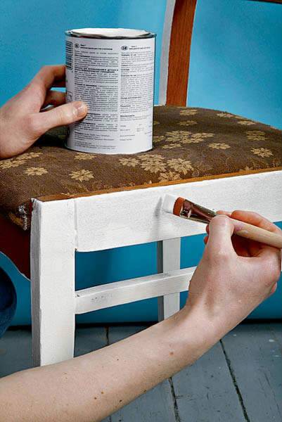 Покраска мебели из разных материалов своими руками (фото, видео, мастер-класс)