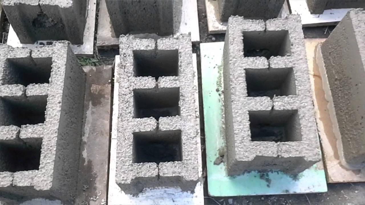 Шлакоблок своими руками, пропорции для производства