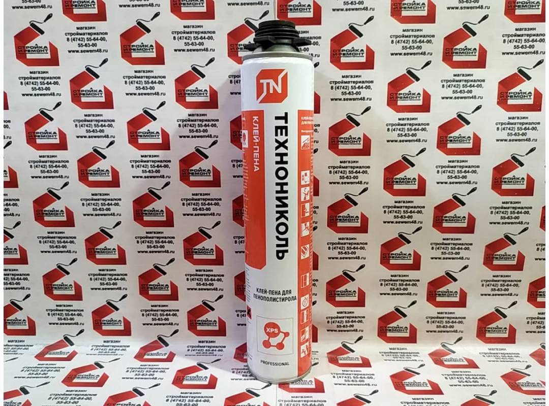 Клей-пена технониколь 500 professional: преимущества и недостатки, инструкция по применению