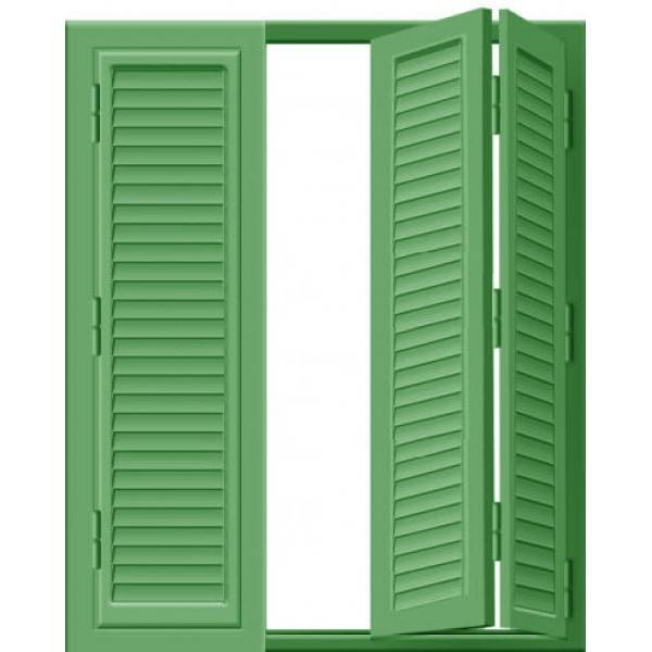 Жалюзийные двери: деревянные, пластиковые, металлические