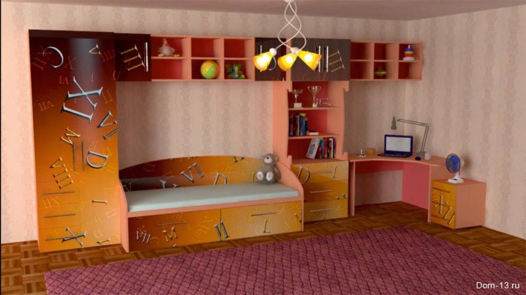 Стенки в детскую комнату (31 фото): угловая мебель для подростка-мальчика и девочки