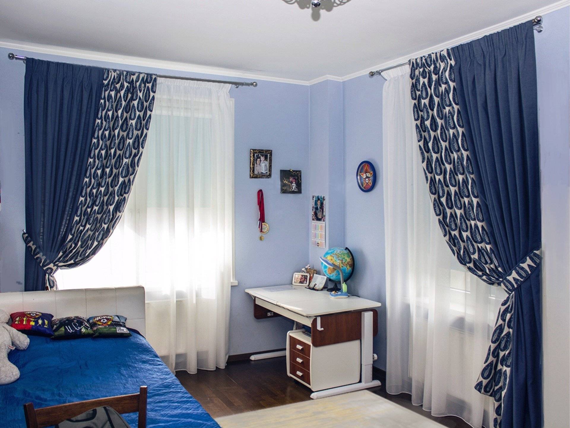 Шторы в детскую комнату для мальчика или девочки: 70 современных фото и идей