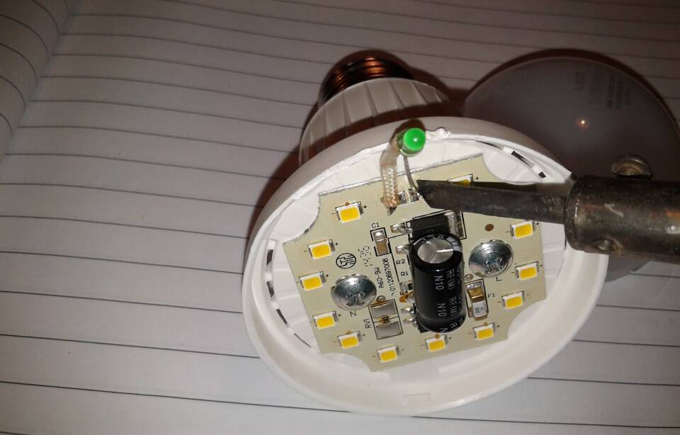 Ремонт светодиодных led ламп, электрические схемы