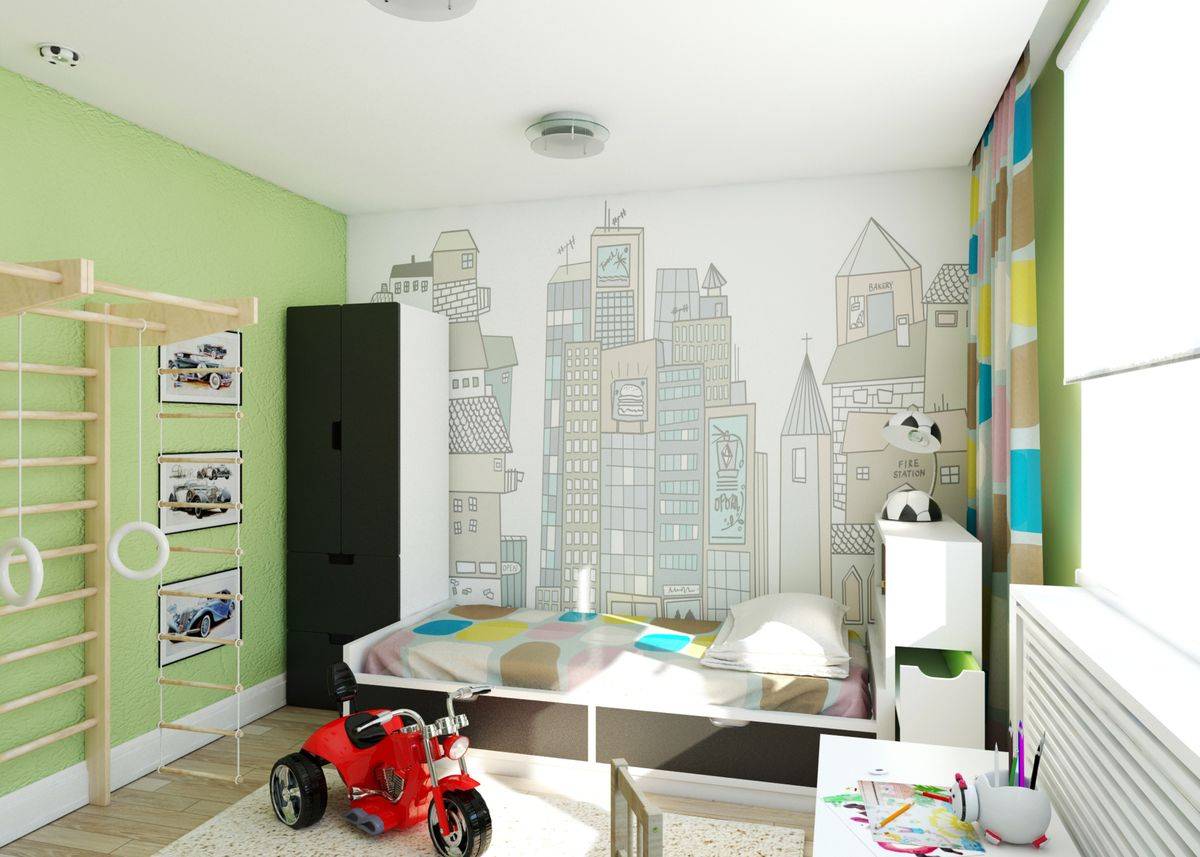 Обои для подростка мальчика и девочки, современный дизайн стен в детской комнате для ребенка 14-16 лет, идеи декора спальни фотообоями 2020