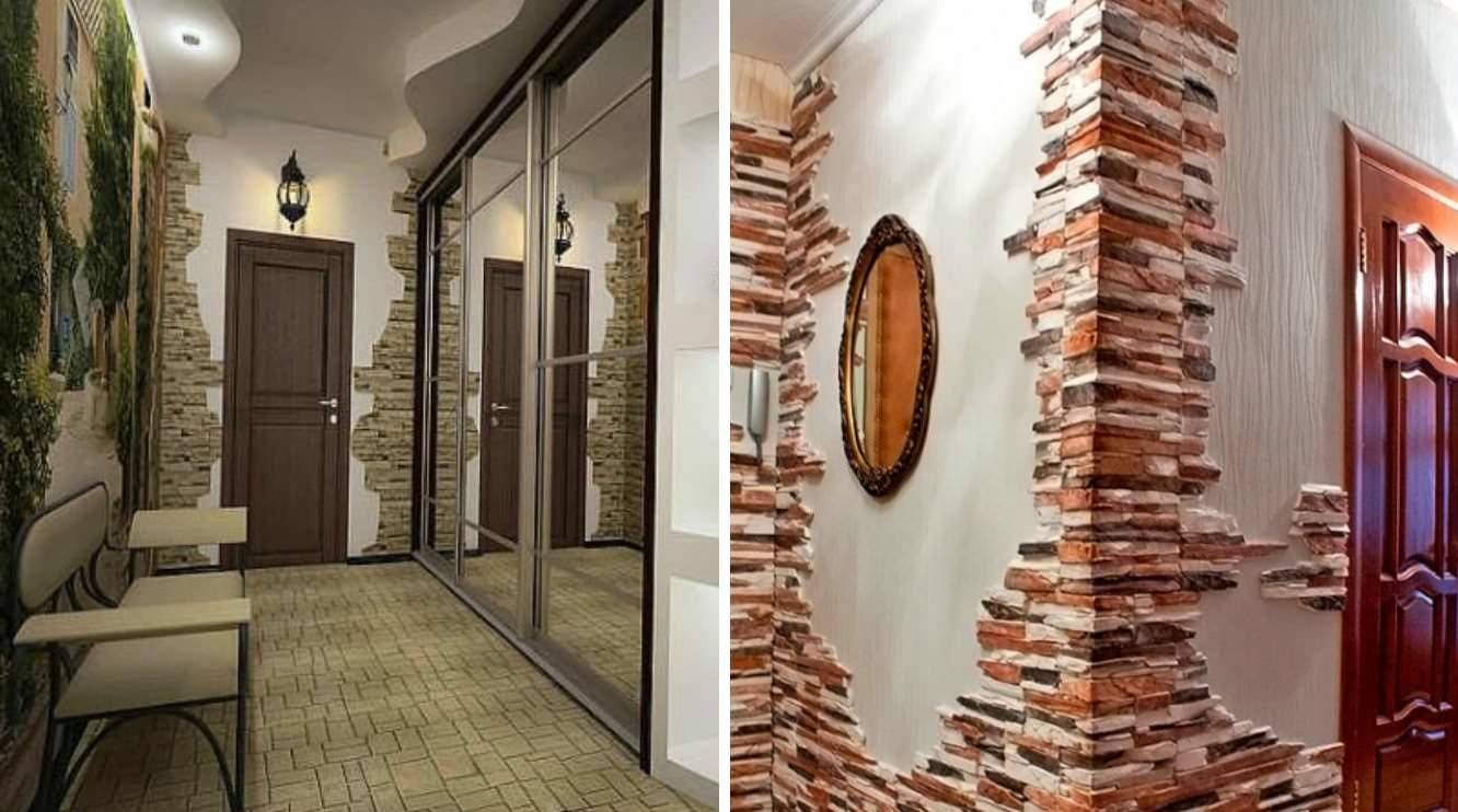 Чем отделать стены в коридоре - популярные материалы и варианты дизайнерских решений